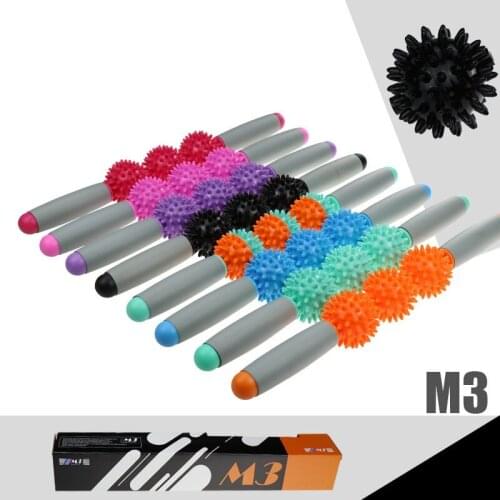 Relaxing Muscle Roller Yoga Stab Ball Massage Fascia Stick