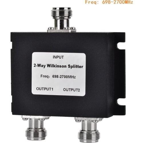 Power Splitter 2.4G 698-2700MHZ power divider 2.5G Microstrip signal divider for Communication Signal Booster 2G 3g 4g Repeater