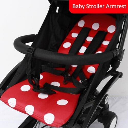 Adjustable Pushchair Handlebar Armrest Bumper Bar For Universal Baby Stroller Pushchair Pram Fence Accessories Dropshipping