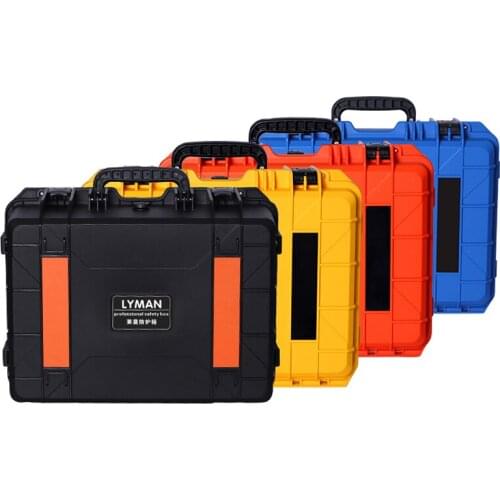 Hand-held Plastic Hardware Toolbox Safety Protection Box Engineering Equipment Box Instrument Box Earthquake-proof Camera Receiv