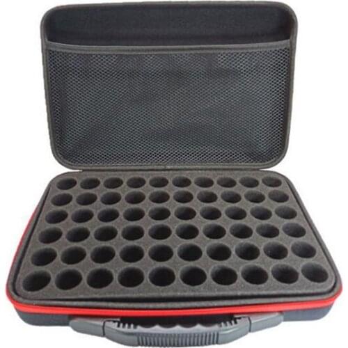 60 Compartments Essential Oil Storage Bag Portable Travel Essential Oil Bottle Organizer Women Perfume Oil Collecting Case