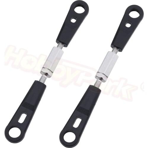 2PCS 06016 HSP 1/10 Parts Steering Link Linkage Front/Rear/Upper for RC Model Car Spare Part Monster Truck Buggy 94188 94111