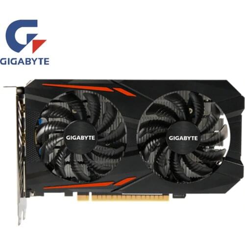 GIGABYTE GPU GTX 1050Ti 4GB Video Card 128Bit Graphics Cards GTX1050Ti for nVIDIA Geforce GTX1050 Hdmi Dvi VGA Cards Map PCI 3.0
