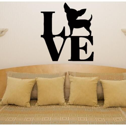 Vinyl Art Love DIY Wall Stickers Living Room Bedroom Kids Room Home Decorative Waterproof Wallpapers JG1244