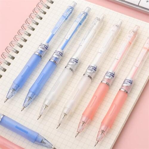 1PC Creative Candy Color Mechanical Pencil 0.5/0.7mm Pen Kawaii Pencils for Writing Kids Gift School Supplies Stationery 05870
