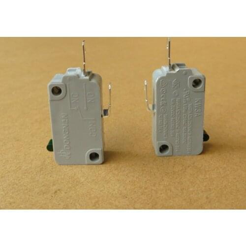 2Pcs NEW KW3A NORMALLY OPEN MICROWAVE OVEN DOOR MICRO SWITCH