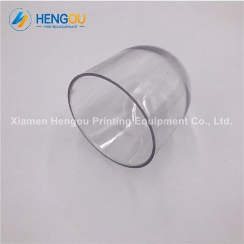 4 Pieces OD=100mm H=100mm Thickness=3mm Ryobi 520 Hengoucn GTO Printing Plastic Cup Size 100x100x3mmc