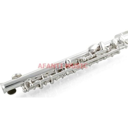 Afanti Music C tone Cupronickel Body Silver Plated Piccolo (API-101)