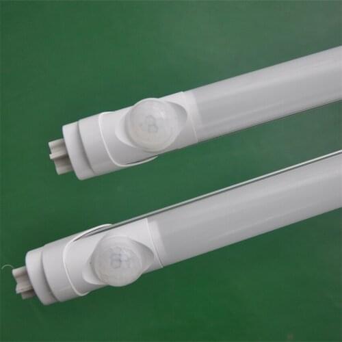 Free Shipping New Arrival 1200MM PIR Motion Sensor 18W LED Tube WW,NW,CW Color Temperature(CCT) AC85-265V G13 Base T8 LED TUbe