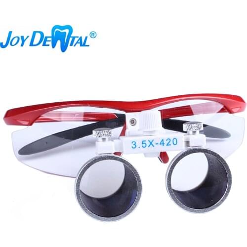 3.5X-R 420mm Binocular Dental Loupe Surgery Surgical Magnifier Glass Medical Operation Loupe Flexible