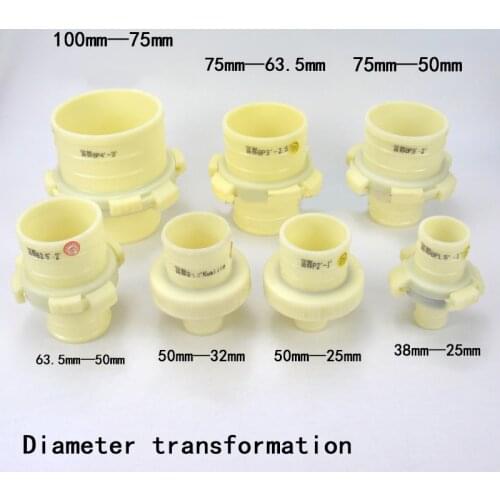 Garden hose quick docking, outer diameter 100mm to 25mm, plastic hose quick connector, hose flexible joint, hose snap joint 1PC