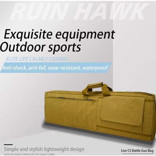 85CM/100CM Airsoft Rifle Case Gun Carry Tactical Gun Bag Army Shooting Hunting Molle Bag Shoulder Bag Military Equipment