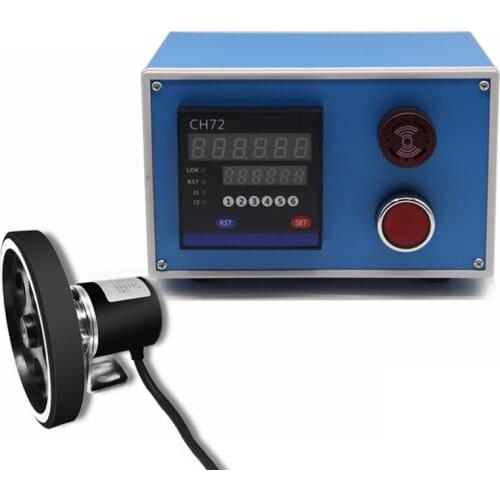 Electronic Digital Meter Electronic Encoder Digital Length Counter Wheel Roll Length Measuring Meter Testing Equipment 110V-220V