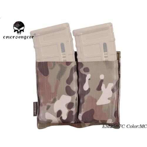 Emersongear Double M4 Magazine Pouch Combat Molle Tactical MAG Pouch EM2387