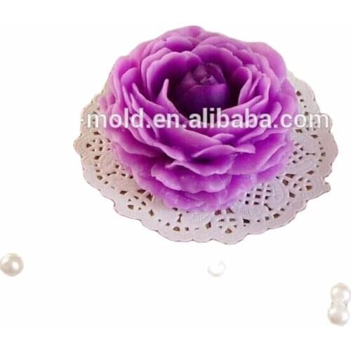 3D Flower Silicone Molds, Aromatherapy Plaster, Soap Mould, Blooming Rose Candle Mold
