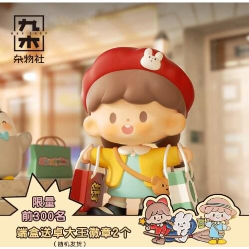 Zhuo King Department Store Series Blind Box Cute Dolls Creative Handmade Action Kawaii Anime Toy Figure Girl Gift Constellation