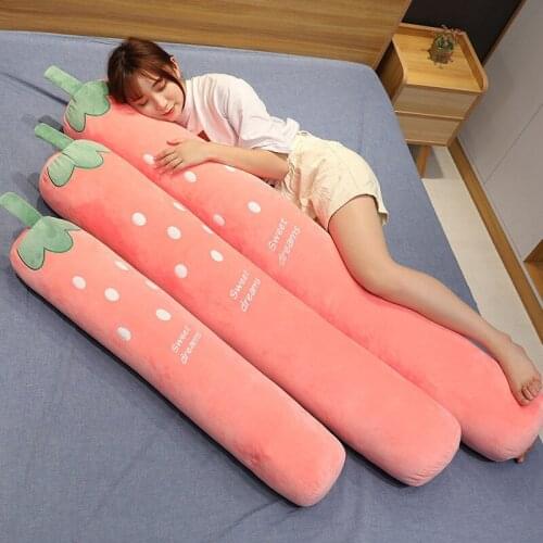 Stuffed Plush Toys Pillow 100~150cm Maternity Long Pillow Cute Plant Plush Toy Boy Girl Birthday Present