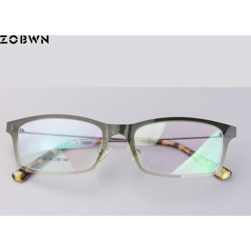 Nylon optical glasses women progressive color очки женские ultra light green tea color очки для зрения with wire temple full rim