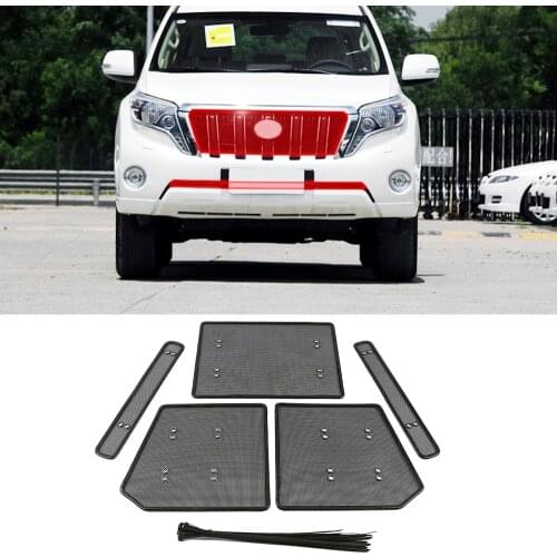 For Toyota Land Cruiser Prado FJ 150 2014-2020 Front Grille Insect Net Radiator Condenser Protective Cover Anti Insect Sand Mesh