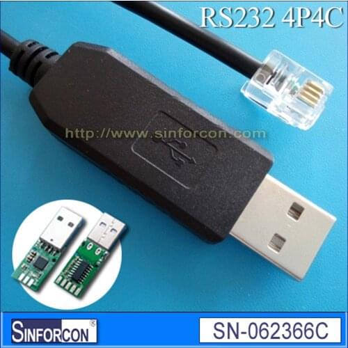 Cp2102 usb rs232 to rj10 USB naar 4p4c RJ10 for Remeha CV kete oa type Calenta Tzerra Avanta en Quinta pro