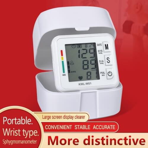 Tonometer Blood Pressure Monitor Sphygmomanometer Wrist Digital Tensiometers Tensiometro