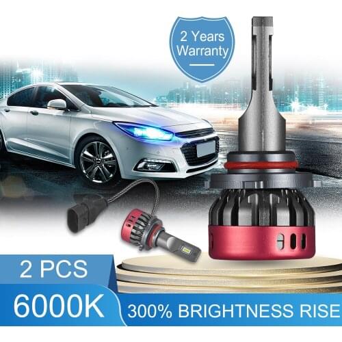 Car Headlights Bulbs LED H7 H4 H11 9006 9005 90W 9000LM C6 H1 H3 Led Headlight Bulbs H7 LED Car Lights Auto Headlamps