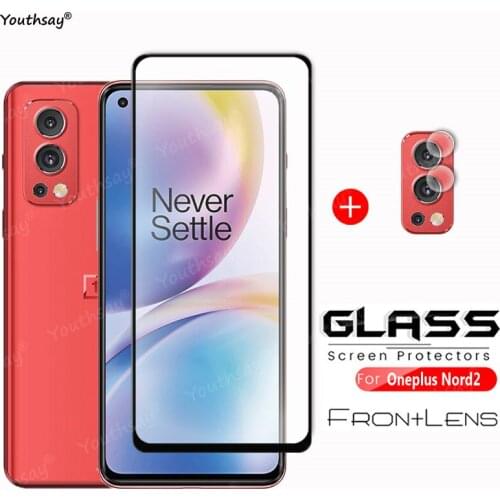 For OnePlus Nord2 Glass Tempered Glass for OnePlus Nord 2 Glass Full Cover Screen Camera Protector Film For OnePlus Nord2 5G