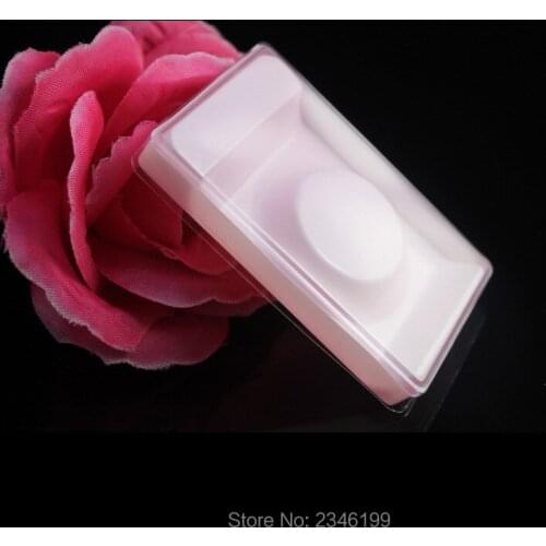 100pcs/lot DIY Empty Eyelashes Packing Box, 1Pair False Eyelashes Blister Package, Cosmetic Makeup Tool, Eyelash Refillable Case