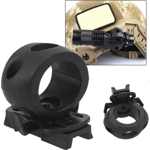 30mm Helmet Special Lighting Flashlight Support Tactical Helmet Clamp Adaptor Outdoor Sports Cycling Headlight Holder Hot Sale