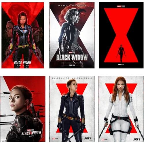 5D DIY Full Square Diamond Painting Marvel Superhero Black Widow 2021 Movie Embroidery Picture Mosaic Rhinestone Cross Stitch