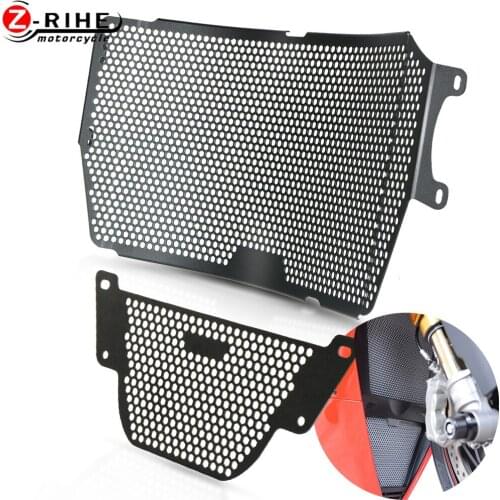 For Ducati Monster 1200 25 Anniversario Oil Cooler Guard 2020+ Motorcycle Accessories Radiator Guard Cover AND OIL COOLER COVER
