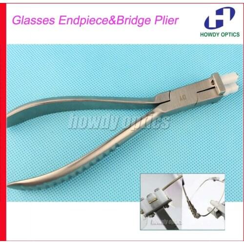 DM006 Eyeglasses Trident Plier Glasses Plier Adjusting Endpiece Bridge Of Glasses Reparing Tool