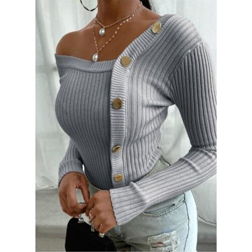 Dunayskiy Womens Off Shoulder Pullovers