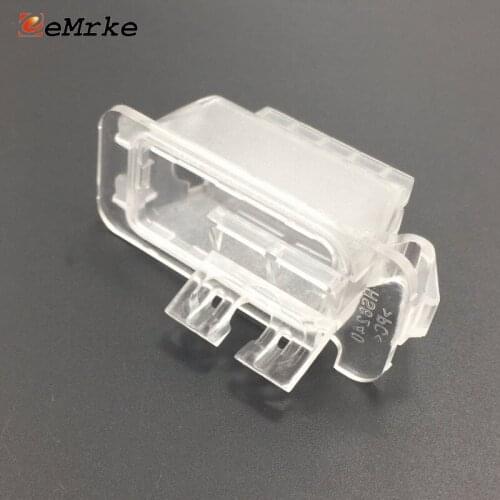 EEMRKE Car Camera Bracket License Plate Lights Housing Mount for Ford Everest 3rd 2015 2016 2017 2018