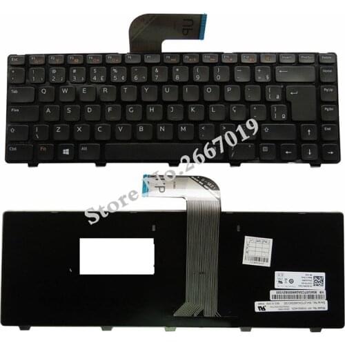 GZEELE BR Keyboard for DELL INSPIRON 14R N4110 M4110 N4050 M4040 N5050 M5050 M5040 N5040 X501L X502L P17S P18 N4120 M4120 L502X