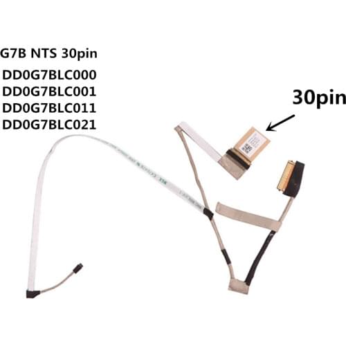 Laptop LCD/LED/LVDS Cable for HP 15-CS 15-CW TPN-Q208 G7B DD0G7BLC000 DD0G7BLC001 DD0G7BLC020 DD0G7BLC021 DD0G7BLC111 DDG7BLC200