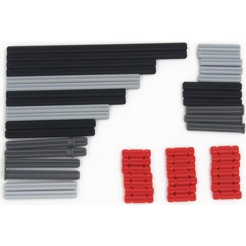 Hot sales 50pcs model building blocks toy boy parts technic building bricks children toys CROSS AXLE compatible with Lego
