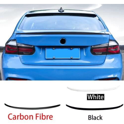 M5 Fixed Wing MP style real carbon fiber Spoiler BMW F10 F18 2011-17 BMW5 series car trunk rear tail wing 520i 523i 528i 535i