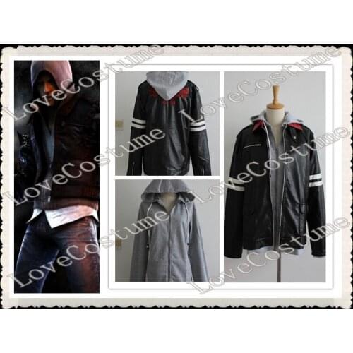 Prototype Mercer Alexander J Mercer Alex Prototype embroidery Jacket+Hoodie Cosplay Costume Tailor made