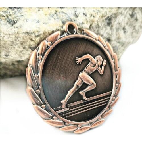 Metal school factory medal Mens Track and Field Medal Running School Games Medal Gold Metal School Factory Kindergarten Sports