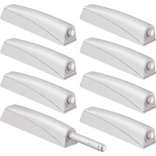 Push Latches for Cabinet 8 Pack Recessed Cabinet Push Open Latch Push Press Latch for Drawer Push Release