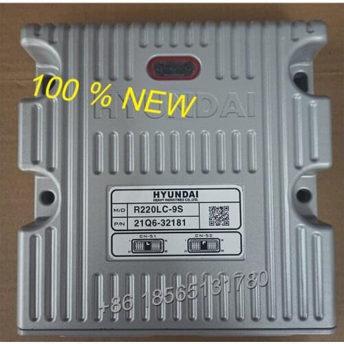 100 % New R220LC-9S Computer Controller Board 21Q6--32180 21Q6-32181 21Q6-32780 for Hyundai Excavator Controll Unit ECU MCU