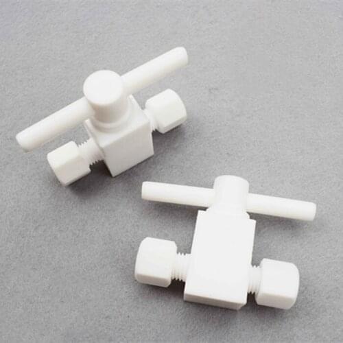 PTFE Ball Valve globe valve bullet valve Corrosion resistance to acid and alkali through clamp ball valve