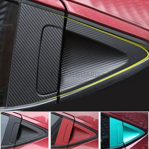 For Honda HR-V HRV Vezel 2015 2016 2017 Car Stickers Door Handle Styling Carbon Fiber Rear Door Handle Bowl Sticker