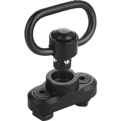 Heavy Duty QD Push Button Sling Swivel Adapter Ring for M-LOK Interface