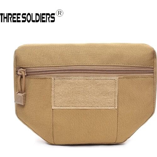 Tactical Vest Abdominal pouch Bag For AVS JPC CPC Vest Magazine Pouch Dump Drop Pouch Army Waist Pack Universal Accessory Bags