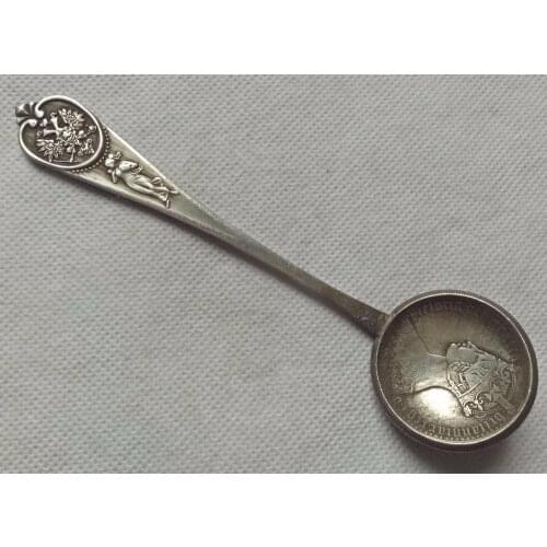 Type:#10 COIN SPOON,Coins are random
