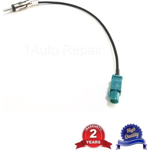 Universal Fakra to DIN Car Stereo Radio Aerial Adaptor Mast Antenna Adapter Cable