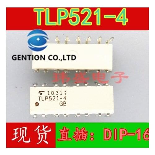 10PCS TLP521-4 light coupling DIP-16 16 feet 4 gb quality TLP521-GR in stock 100% new and original