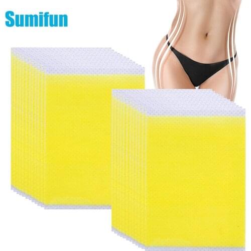 100pcs Slimming Patch Slim Umbilical Fat Burning Lose Weight Plaster Keep Body Shaping Belly Waist Lazy Enjoyment Body Care